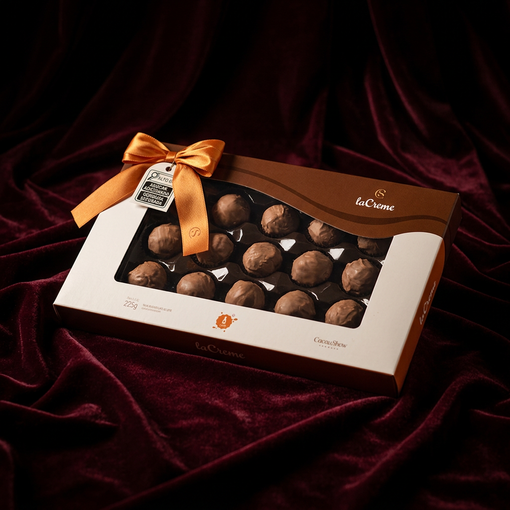 Caixa de Trufas laCreme ao Leite 225g